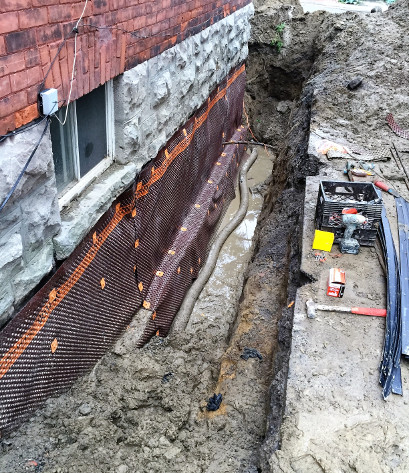 Réparation de fondation