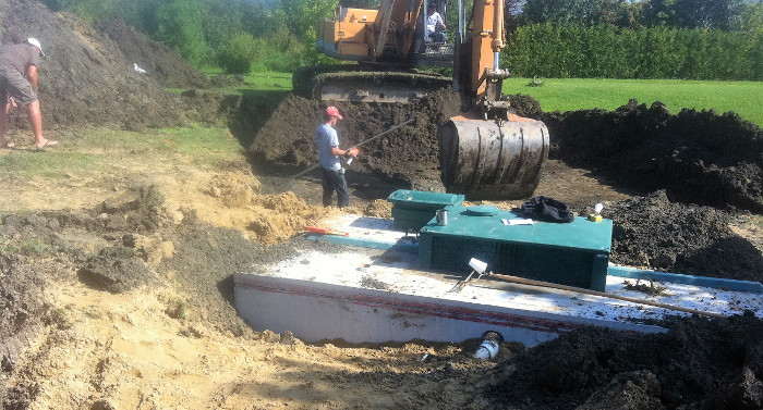 installation fosse septique